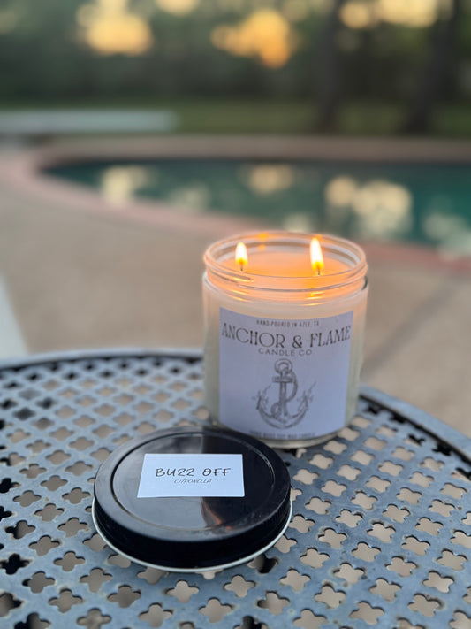 BUZZ OFF - 16oz. Citronella Candle